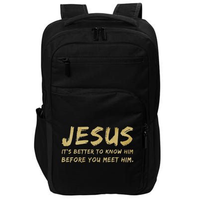 Jesus Freak Funny Christian Impact Tech Backpack