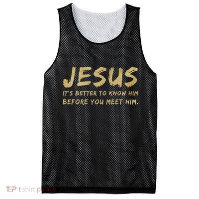 Jesus Freak Funny Christian Mesh Reversible Basketball Jersey Tank