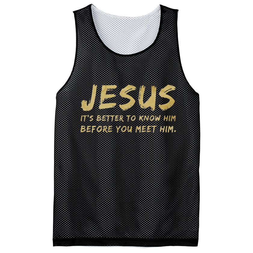 Jesus Freak Funny Christian Mesh Reversible Basketball Jersey Tank