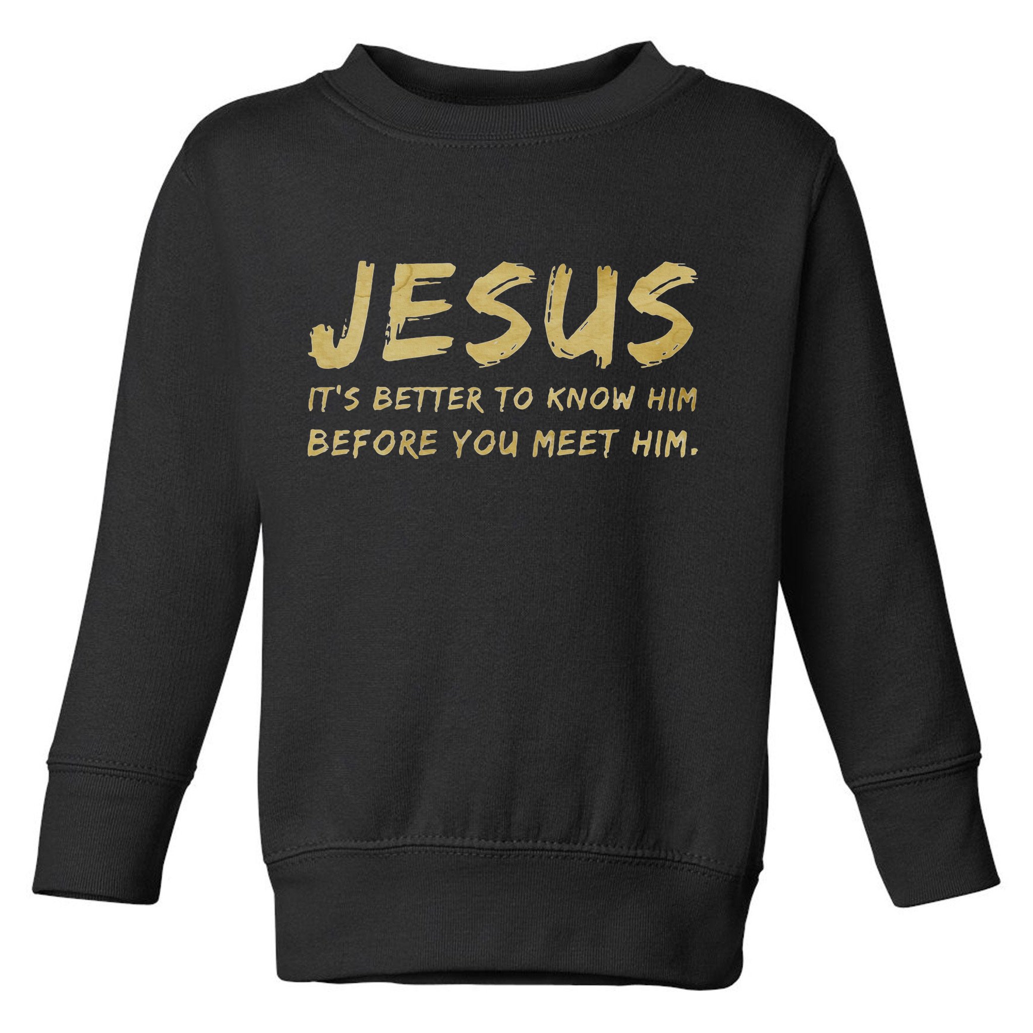 Jesus Freak Funny Christian Toddler Sweatshirt