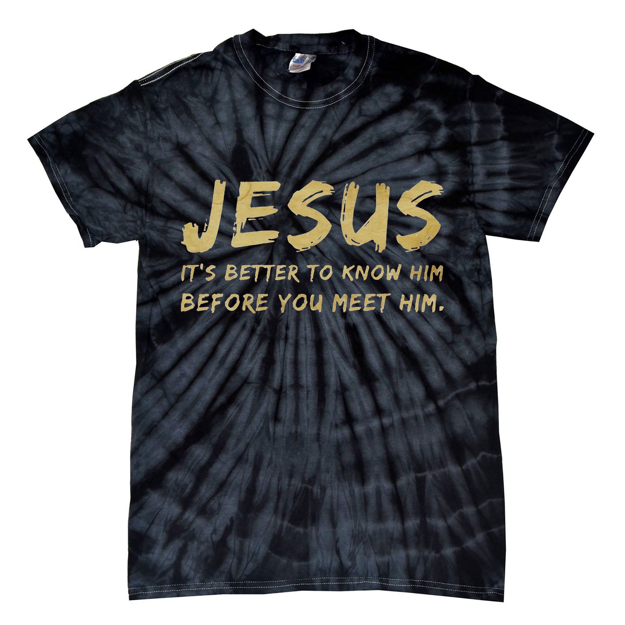 Jesus Freak Funny Christian Tie-Dye T-Shirt