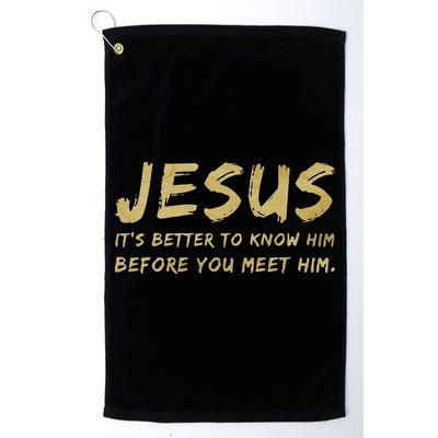 Jesus Freak Funny Christian Golf Towel