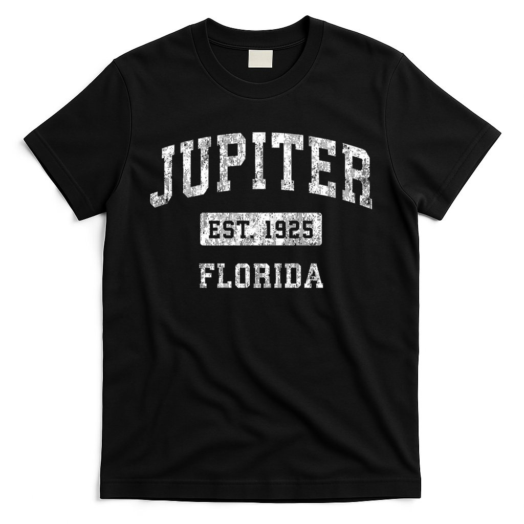Jupiter Florida Fl Vintage Established Sports Design T-Shirt