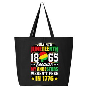 Juneteenth freedom graphic tee 25L Jumbo Tote