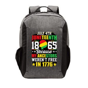 Juneteenth freedom graphic tee Vector Backpack