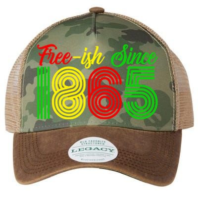 Juneteenth Freecool Giftish Since 1865 Black History Month Gift Legacy Tie Dye Trucker Hat