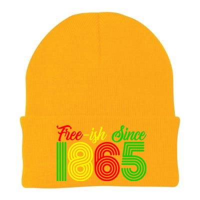 Juneteenth Freecool Giftish Since 1865 Black History Month Gift Knit Cap Winter Beanie