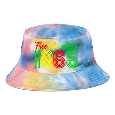 Juneteenth Freecool Giftish Since 1865 Black History Month Gift Tie Dye Newport Bucket Hat