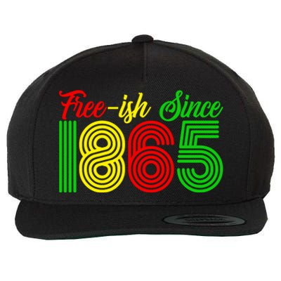 Juneteenth Freecool Giftish Since 1865 Black History Month Gift Wool Snapback Cap