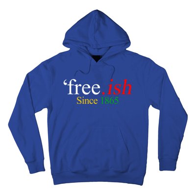 Juneteenth Freecool Giftish Since 1865 Freedom Melanin Black History Cute Gift Hoodie