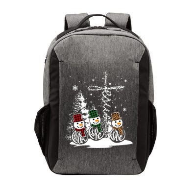 Jesus Faith Hope Love Snow Funny Merry Xmas For Christian Cool Gift Vector Backpack