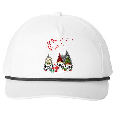 Jesus Faith Hope Love Xmas Christian Gnomes Dandelion Cool Gift Snapback Five-Panel Rope Hat