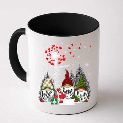 Jesus Faith Hope Love Xmas Christian Gnomes Dandelion Cool Gift Mug