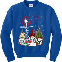 Jesus Faith Hope Love Xmas Christian Gnomes Dandelion Cool Gift Kids Sweatshirt