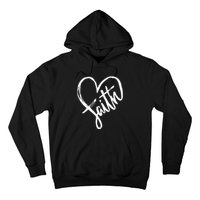 Jesus Faith Heart Christian Graphic Tees Hoodie