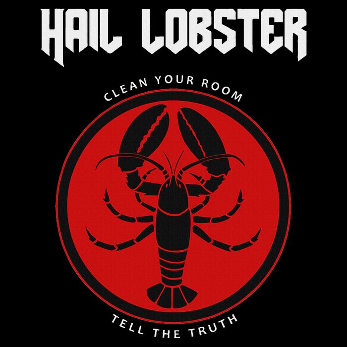 Jp Fan Hail Lobster S Adults Black Cotton 100 Long Sleeve Shirt