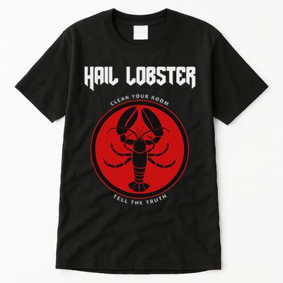 Jp Fan Hail Lobster S Adults Black Cotton 100 Tall T-Shirt