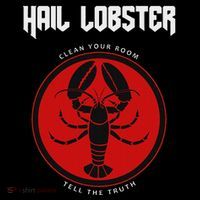 Jp Fan Hail Lobster S Adults Black Cotton 100 Tall T-Shirt
