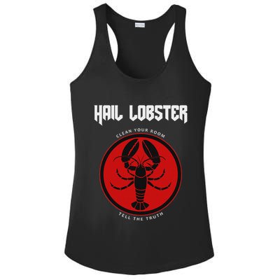 Jp Fan Hail Lobster S Adults Black Cotton 100 Ladies PosiCharge Competitor Racerback Tank