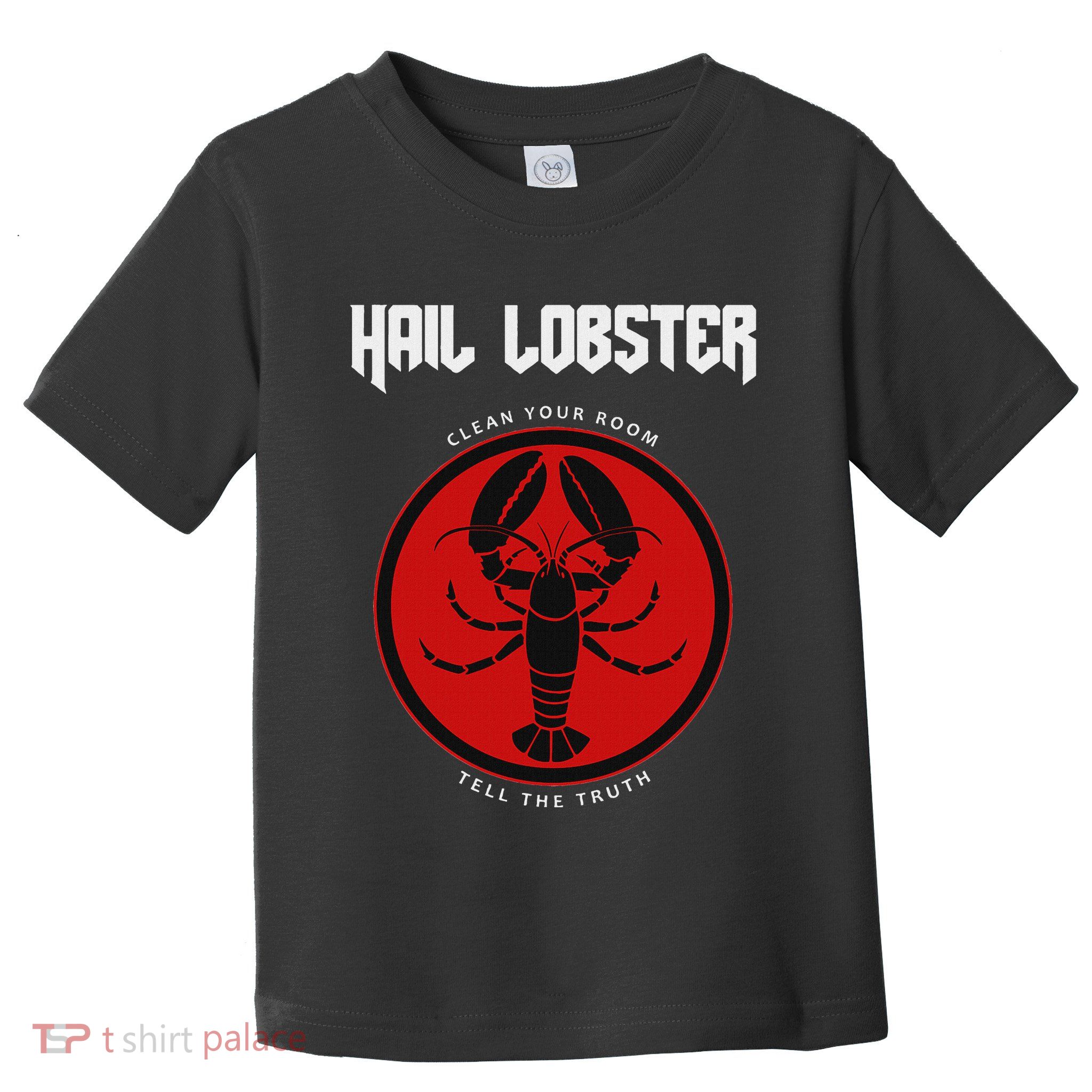 Jp Fan Hail Lobster S Adults Black Cotton 100 Toddler T-Shirt