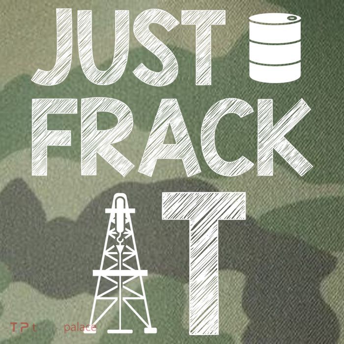 Just Frack It Funny Fracking Logo Legacy Tie Dye Trucker Hat