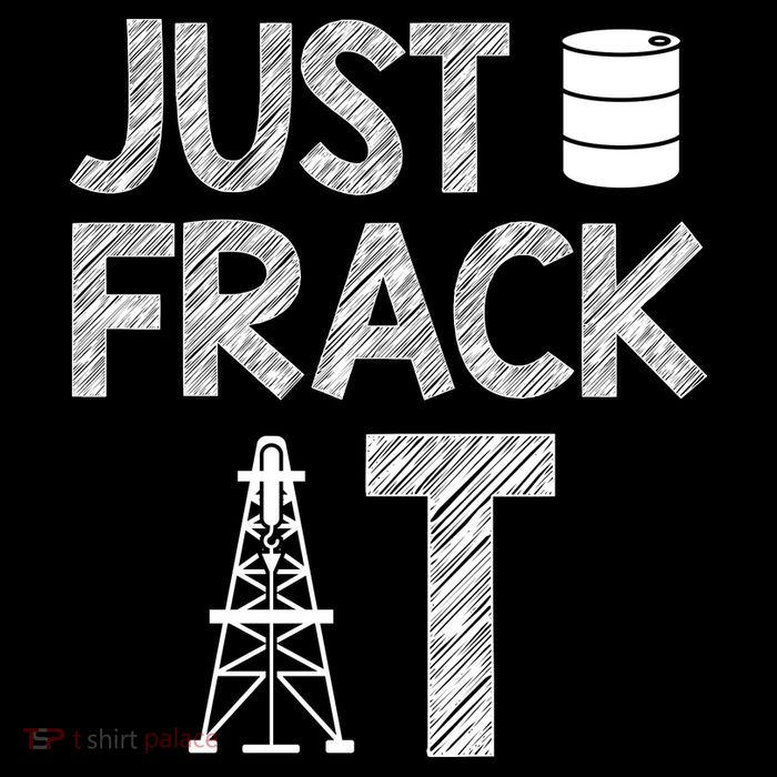 Just Frack It Funny Fracking Logo 16 in Basic Backpack