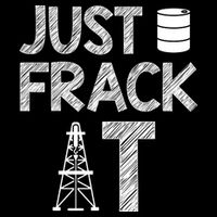 Just Frack It Funny Fracking Logo Magnet