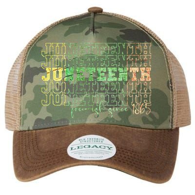 Juneteenth Free Ish Since 1865 Celebrate Black Freedom HBCU Legacy Tie Dye Trucker Hat