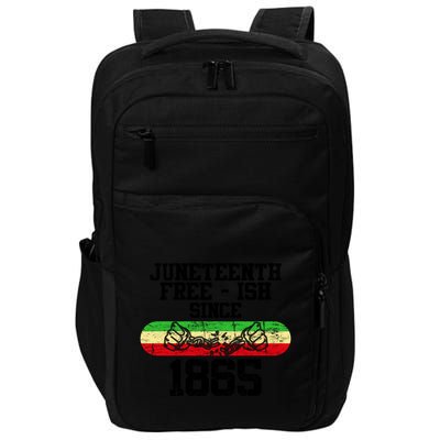 Junenth Free Ish Since 1865 Gift Impact Tech Backpack
