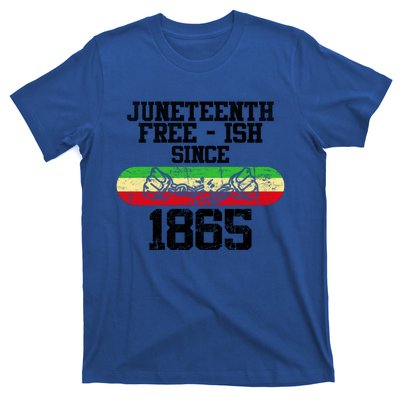 Junenth Free Ish Since 1865 Gift T-Shirt