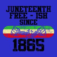 Junenth Free Ish Since 1865 Gift V-Neck T-Shirt
