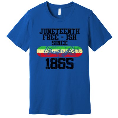 Junenth Free Ish Since 1865 Gift Premium T-Shirt