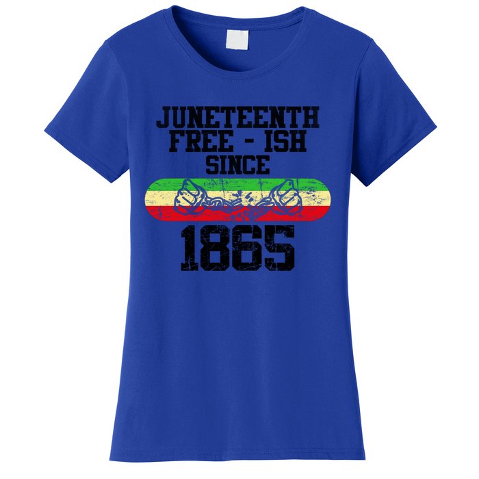 Junenth Free Ish Since 1865 Gift Women's T-Shirt