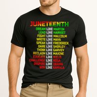 Juneteenth Free Ish Since 1865 Dream Like Martin Cooling Performance Crew T-Shirt