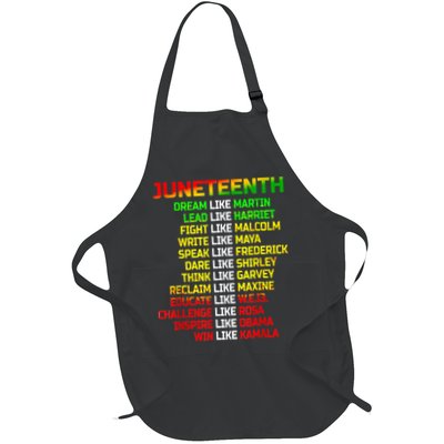 Juneteenth Free Ish Since 1865 Dream Like Martin Apron