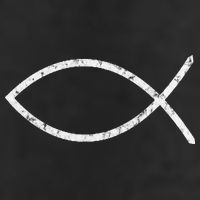 Jesus Fish Ichthy Ichthus Emblem Christian Faith Symbol Adult Drive Performance Visor