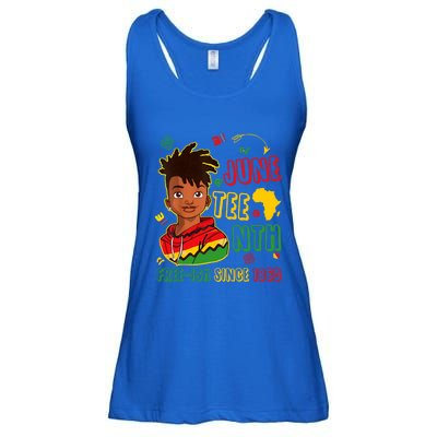 Juneteenth Free Ish Since 1865 African Black Freedom Gift Ladies Essential Flowy Tank