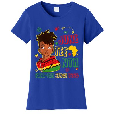 Juneteenth Free Ish Since 1865 African Black Freedom Gift Women's T-Shirt