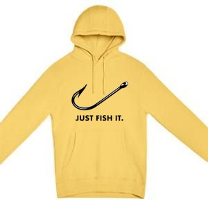 Just Fish It Premium Pullover Hoodie