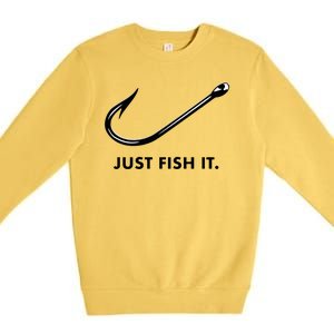 Just Fish It Premium Crewneck Sweatshirt