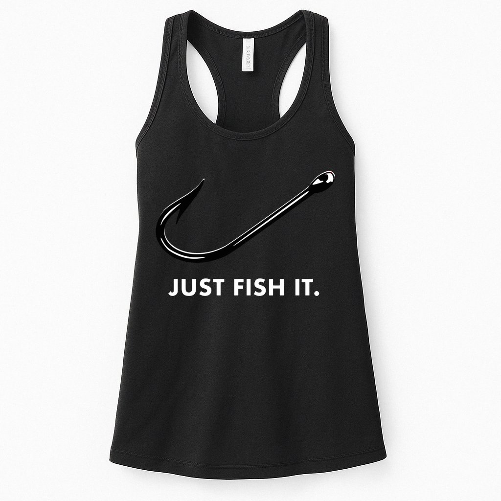 Just Fish It Womens Tank Top