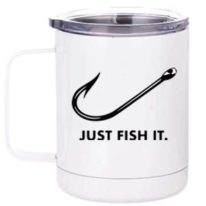 Just Fish It 12 oz Stainless Steel Tumbler Cup