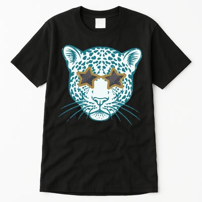 Football Jags Leopard Star Tall T-Shirt