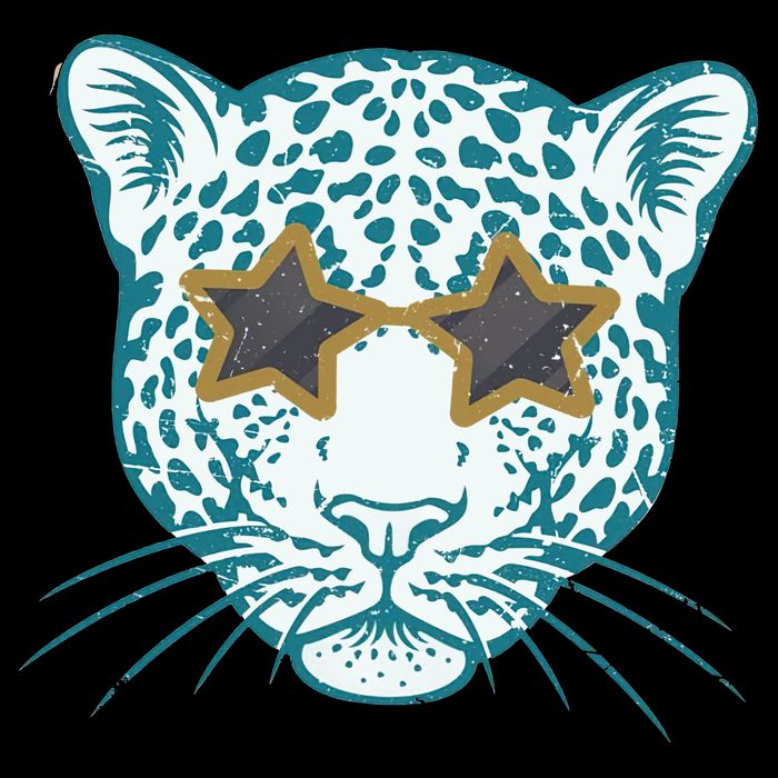 Football Jags Leopard Star Bucket Hat