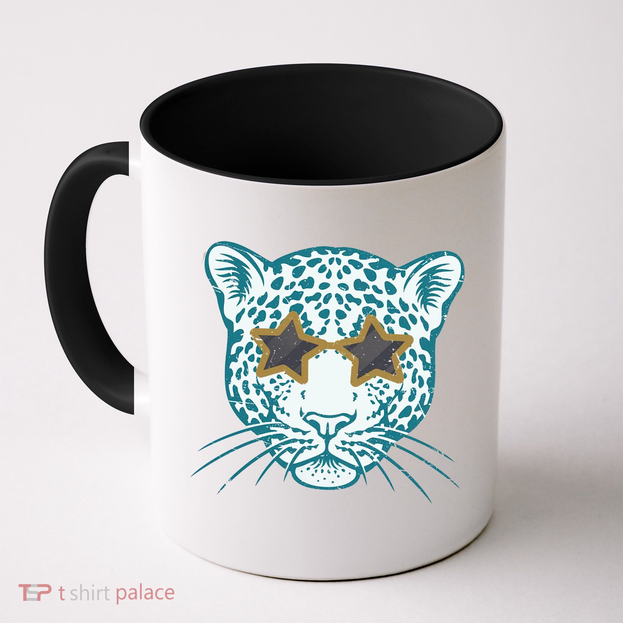 Football Jags Leopard Star Mug
