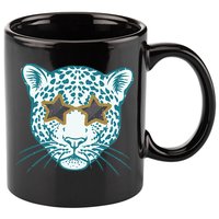 Football Jags Leopard Star 11oz C Handle Ceramic Mug