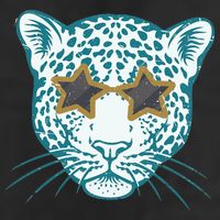 Football Jags Leopard Star 11oz C Handle Ceramic Mug