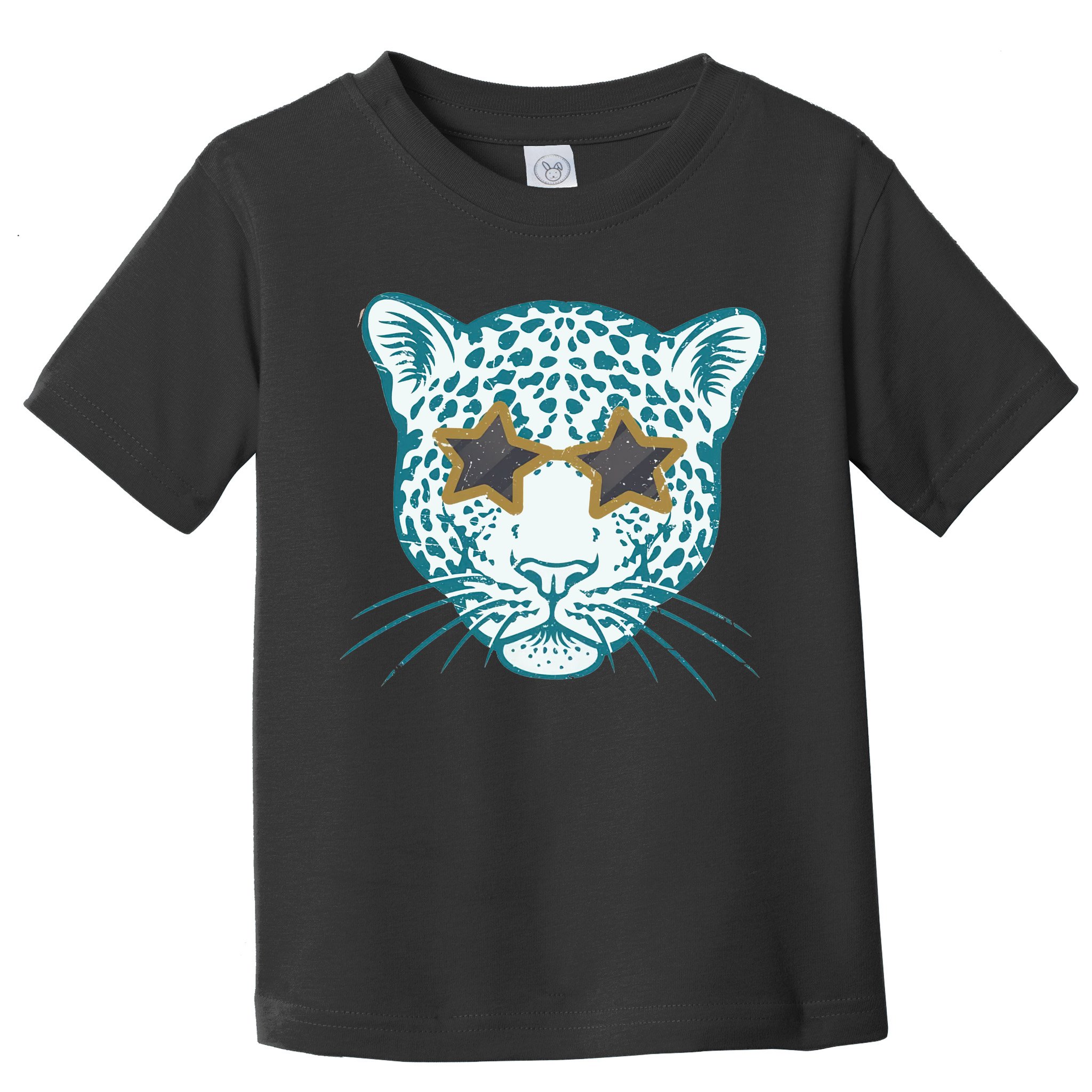 Football Jags Leopard Star Toddler T-Shirt