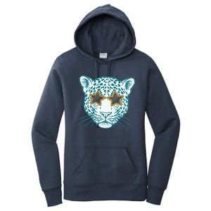 Jacksonville Football Jags Football Funny Leopard Women's Pullover Hoodie