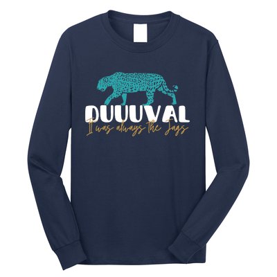 Jacksonville Football Jags Football Funny Leopard Long Sleeve Shirt